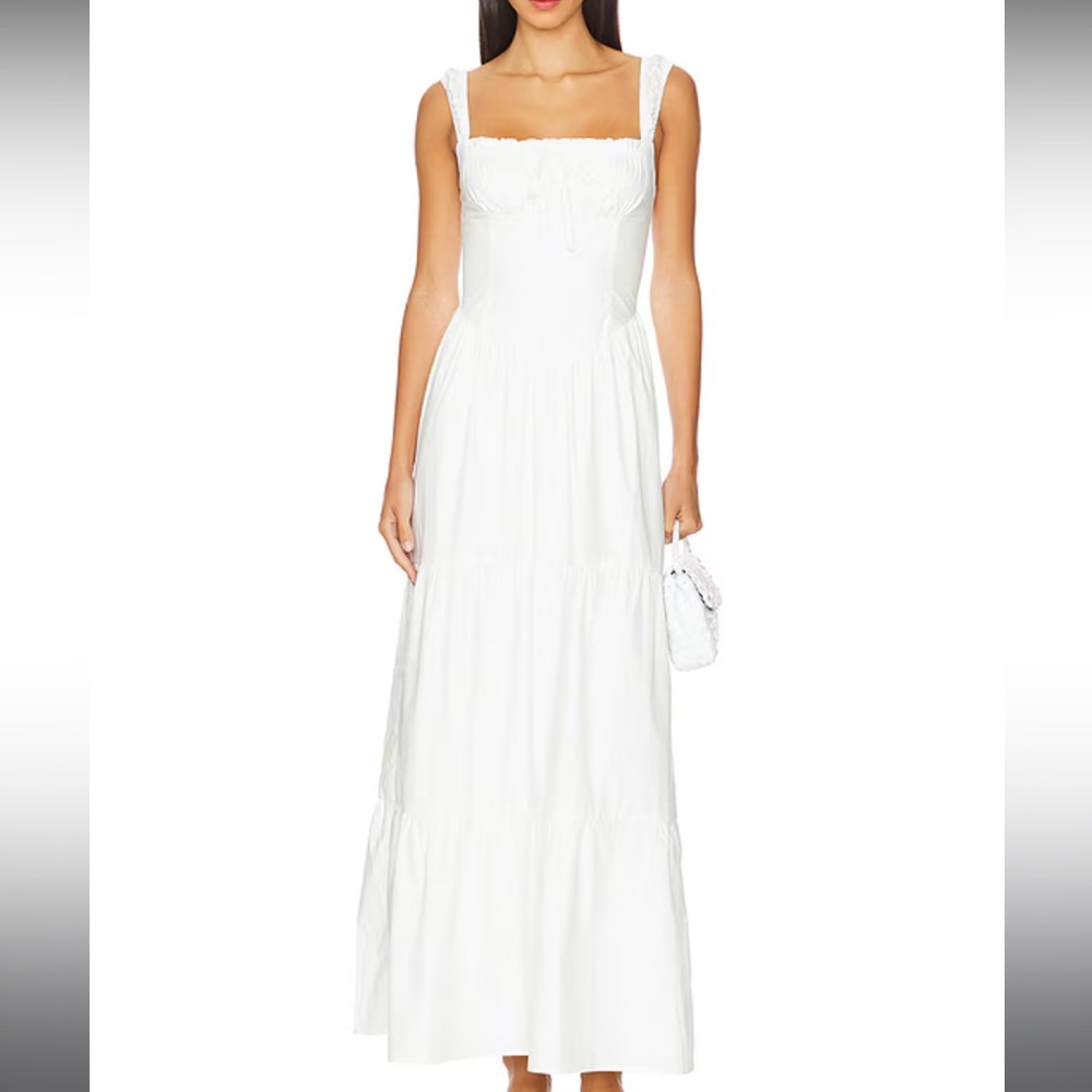 Elegant White Maxi Dress